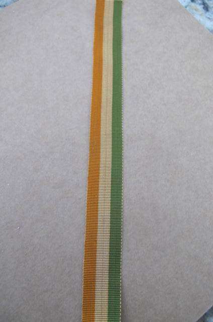 Commonwealth Countries -Boer War - Miniature Kings Medal Ribbon 15 cms.